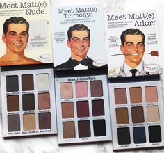 Eyeshadow Palletes Aesthetic, The Balm Eyeshadow Palette, The Balm Makeup, The Balm Cosmetics, Makeup Accesories, Cool Makeup Looks, Makeup Tut, Dope Makeup