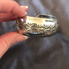 Stamped Authentic Navajo Cuff Absolutely Gorgeous!! # Western, Nfr, Cowgirl, Fashion, Style, Rodeo, Punchy, Classy Cowgirl Fashion Style, American Bracelet, Cowgirl Fashion, Native American Bracelets, Womens Jewelry Bracelets, Rodeo, Native American, Cuff, Women Jewelry