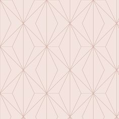 an abstract geometric design with lines and dots in beige on a light pink wallpaper background