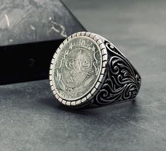 Silver Oxidized Sign Ring,925k Sterling Silver Engraved Ring,Hand Cast Silver Ring,Ring For Him NEXT DAY SHIPPING! SHIPMENT Standart Shipping--------- USA 3-12 DAYS UK  3-12 DAYS AU  3-12 DAYS DE  3-12 DAYS FR  3-12 DAYS EUROPEAN COUNTRIES  3-12 DAYS ASIAN COUNTRIES  3-12 DAYS Express Shipping--------- USA 3-5 DAYS UK  3-6 DAYS AU  3-6 DAYS DE  3-6 DAYS FR  3-6 DAYS EUROPEAN COUNTRIES  3-6 DAYS ASIAN COUNTRIES  3-6 DAYS NEXT DAY SHIPPING! A wonderful gift to make you feel and feel valued. Weight Round Fine Jewelry Ring Engraved And Stamped 925, Fine Jewelry Engraved Ring Stamped 925, Antique Engraved Ring As Gift, Antique Engraved Round Ring For Gift, Silver Oval Etched Ring, Handmade Engraved White Gold Ring, Oval Silver Etched Ring, Etched Oval Silver Ring, Round Sterling Silver Signet Ring