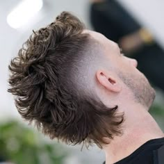 Mullet Mohawk, Mohawk Fade, Curly Mohawk Hairstyles, Long Mohawk, Mullet Fade