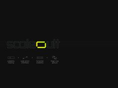 an image of a black background with the word sciolit written in yellow on it