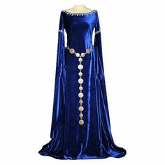 Midevil Dress, Medieval Gown, Fantasy Dresses, Medieval Costume, Old Dresses, Medieval Dress, Medieval Clothing, Medieval Fashion, Fantasy Dress