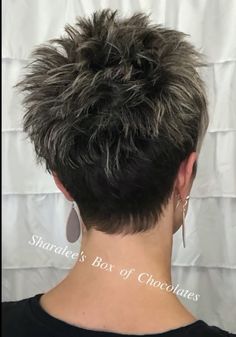 Spiky Haircut, Spiky Hairstyles, Short Hair Back, Short Spiked Hair, Funky Short Hair, Short Spiky Hairstyles, Short Haircut Styles, Long Hair Wigs