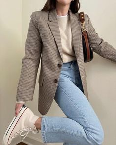 Business Casual Outfits For Work, Outfit Jeans, Mode Casual, Looks Street Style, Stylish Work Outfits, Casual Work Outfits, Looks Chic, 가을 패션, Work Outfits Women