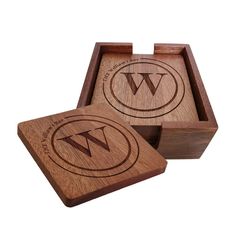 PRICES MAY VARY. HIGH QUAILITY - Made from 100% high quality natural Ebony Wood, its durable & Luxury, color and wood grain is very beautiful FREE ENGRAVING - We have high-level laser engraving process, you provide customized information, we will make a perfect deeply engraved product for you for free. PRACTICAL - These wooded coasters will protect your counters and tabletops from liquid, and can be used for any kind of glasses, mugs and cups including coffee cup and drinking glass. GREAT GIFT - Engraved Wood Coasters, Parents Gifts, Coasters With Holder, Engraved Coasters, Monogram Coasters, Coaster Holder, Customised Mugs, Entertainment Bar, Personalized Coasters