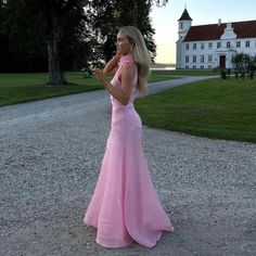 Beautiful Pink Gown Never Worn With Tags On It Light Pink Bridesmaid Dresses, Mermaid High, Cute Formal Dresses, Pink Long Dress, Pink Gown, Sherri Hill Prom Dresses, Pink Prom Dress, Elegant Prom Dresses, Prom Dress Inspiration