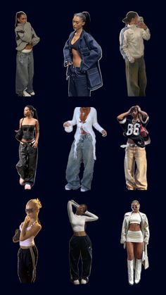 Edgy Streetwear Outfit Ideas, Celebrity Streetwear, Swag Aesthetic, Chic Outfits Edgy, Stylish Summer Outfits, 2000s Fashion Outfits