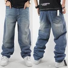 Mens Jeans Online Sale 3 Models 2020 Men Hip Hop Jeans Skateboard Men Baggy Jeans Denim Hit Hop Pants Fashion Casual Loose Jeans Rap Street Wear 30 46 389620876 | DHgate.Com Blue Baggy Jeans, Harem Jeans, Baggy Jeans Outfit, Casual Fashion Trends, Cheap Jeans, Baggy Trousers, Skateboarder