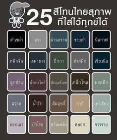 an advertisement for the 25th anniversary celebration of 25 years old thai language text on black background