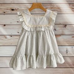 Toddler Girls Easter Dresses, Brown Chiffon Dress, Ruffle Flower Girl Dress, Toddler Girl Dresses Summer, Girls Spring Dresses, Vintage Baby Dresses, Old Navy Toddler Girl, Pleated Shirt Dress, Toddler Wearing