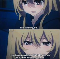 Ill Wait For You, Anime Content, Instagram Thoughts, Emo Quotes, Anime Love Quotes, Look Up Quotes, Anime Quotes Inspirational, Cartoon Quotes, Still Waiting