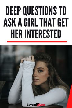 These are the best deep questions to ask a girl that we've tried. Over and over these questions have led to great conversations that are both interesting, fun, and lead to closers connections. Give these questions a try and stop running out of things to say. Questions For Girls, Conversation With Girl, Romantic Texts For Her, Deep Questions To Ask, Fun Questions To Ask