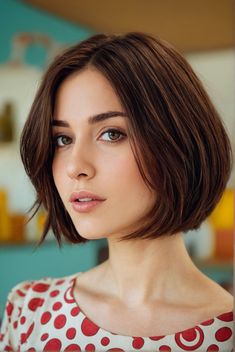 Bob hairstyles for a low-maintenance yet chic appearance A Bob Haircut, Best Bobs, Best Bob Haircuts, A Bob, Female Head, Haircut For Thick Hair, Bob Haircut, Bob Haircuts, Bob Hairstyle