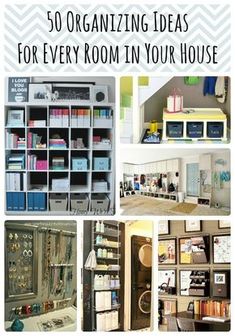 organizing ideas for every room in your house