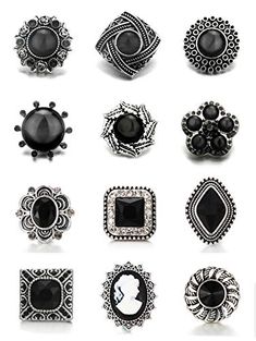 PRICES MAY VARY. Quantity: 12pcs snap buttons Size :fit 5.5mm snap button jewelry every day of the week do not repeat the time. Personalized life from now on. Make a beautiful gift,it is a better choice. 100% Brand New and High Quality. We offer an unique collection of interchangeable jewelry so that you can create a look that is your own! unique design and high quality. We wish you experience the feeling of being loved when you choose the beads or snaps, let our jewelry bring you moments of lov Snap Jewelry Charms, Being Loved, Interchangeable Jewelry, Jewelry Charms, Snap Jewelry, Jewelry Making Charms, Button Jewelry, Day Of The Week, Flower Charm