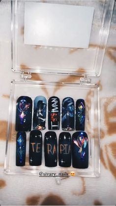 Ivan Cornejo Tattoo, Ivan Cornejo Inspired Nails, Ivan Cornejo Nails Ideas, Ivan Cornejo Nails, Ivan Cornejo, Hispanic Aesthetic, Glitter Nails Acrylic, Long Acrylic Nail Designs, Pretty Bike