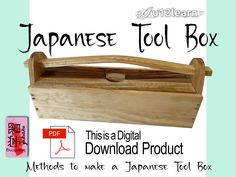 the japanese tool box is open and ready to be used