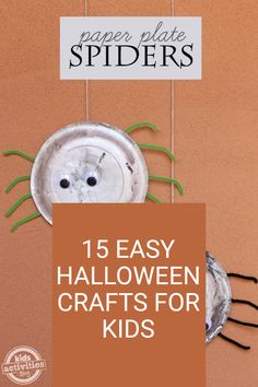 15 spooky Halloween crafts for kids featuring easy DIY ideas, including pumpkin salt painting. Engage and enjoy Halloween projects with your little ones.