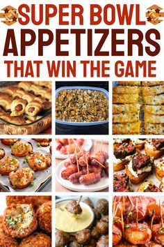 super bowl appetizers that win the game