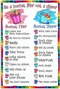 the bucket filler is not a dipper, but it's an easy and fun activity for kids to do