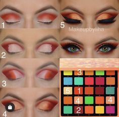 Abh Palette, Smokey Eye Makeup Steps, Makeup Pictorial, Beginners Eye Makeup, Makeup 101, Dance Makeup, Eye Makeup Techniques, Makeup Help, Bold Eyes