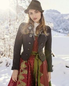 Octoberfest Outfits, Country Punk, Dirndl Dresses, German Dress Dirndl, German Costume, German Dress, Oktoberfest Outfit