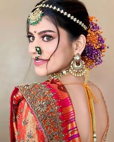 Incredible Maharashtrian Nath Designs We Are Pinning Right Away Pastel Accessories, Pastel Jewelry, Sabyasachi Bride