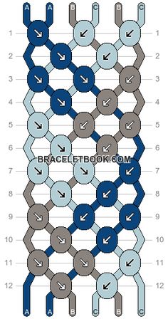 the diagram shows how many different types of chain links are connected to each other, including one