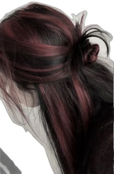 Hair Dyes For Brunettes, Black Hair With Strawberry Highlights, Brown Medium Hairstyles, Hair Color Idea For Dark Skin, What Color Goes With Black Hair, Types Of Red Hair Dye, Rustic Hair Color, Hair Color Ideas 2 Colors