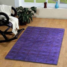 Purple Overdyed Area Rug Vibrant Rug, Glamorous Room, New Found Glory, Indigo Purple, Vibrant Rugs, Rug Wall Hanging, Timeless Kitchen