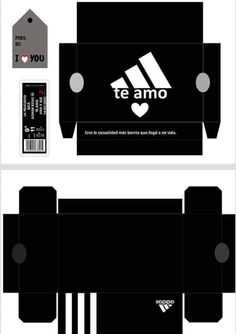 the packaging design for teamoo is shown in black, white and grey colors