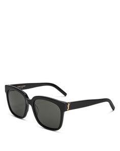 Saint Laurent Women's Square Sunglasses, 54mm Ysl Glasses Sunglasses, Ysl Sunglasses Women, Luxury Wishlist, Ysl Sunglasses, 2024 Goals, Classic Closet, Saint Laurent Sunglasses, 2024 Christmas, Sunglasses Brand