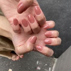 Simple Gel Nails, Casual Nails, Soft Nails, Neutral Nails