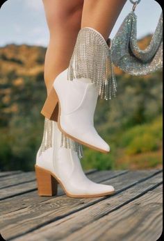 Crystal Fringe, Pointed Toe Ankle Boots, Taylor Swift Tour Outfits, Miss Lola, Western Ankle Boots