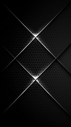 an abstract black and white background with hexagonal shapes