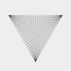 an image of a triangle that is in the middle of some sort of illusional pattern