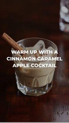 Indulge in the perfect autumn sip with this Cinnamon Caramel Apple Cocktail! This cozy drink is ideal for those chilly fall evenings, combining the warm flavors of cinnamon and caramel with a hint of apple freshness. Feeling adventurous? Try adding a splash of Fireball for an extra kick. Whether you're hosting a gathering or simply unwinding after a long day, this cocktail is sure to become your go-to favorite. Cheers to enjoying seasonal delights and creating unforgettable memories with every d Caramel Apple Cocktail, Salted Caramel Vodka, Cider Cocktail Recipes, Party Food Bar, Apple Cider Cocktail, Cinnamon Whiskey, Caramel Vodka, Whiskey Recipes, Fireball Whiskey