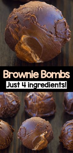 Easy Chocolate Brownie Fat Bombs (healthy keto snack) Keto Sweet Snacks, Low Carb Backen, Keto Snack, Low Carb Dessert