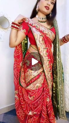 Latest Drape Saree Designs, Suits From Sarees Indian Fashion, Sari Look For Wedding, Latest Saree Draping Styles, Saree Wedding Guest Look, How To Wear Dupatta On Suit, Saree With Dupatta Draping, Party Saree Look