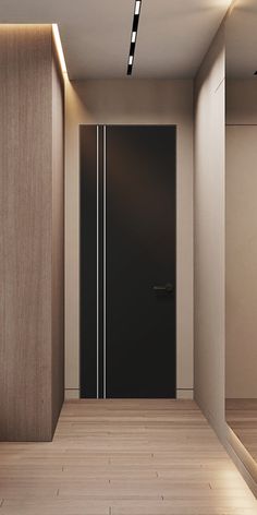 Optima 2V Black Matte Frameless Belldinni Modern Interior Door | Buy Doors Online Black Doors Interior, Frameless Doors, Modern Interior Design Minimalist, Interior Doors Modern, Modern Interior Door, Frameless Door, Single Door Design, Inside Doors, Pine Doors