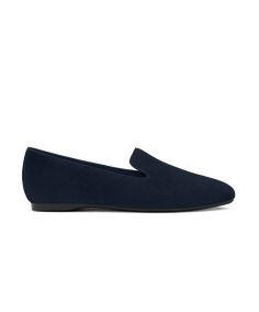 Just like the bold bird she’s named for, our Starling silhouette loves to travel in a flock. She’s perfect for all kinds of occasions: just be sure to invite the crew. Sleek and soft with a classic round-toe and smoking slipper shape, she’s your go-to navy suede flat for flying through your day. Classic smoking slipper flat with 8 mm heel Our navy suede flats are rated five-star fabulous by 15,000+ women Crafted of premium suede No-slip rubber sole for indoor + outdoor wear 7 layers of cloud-lik Classic Slippers With Textured Sole And Flat Heel, Classic Slippers With Cushioned Footbed And Flat Heel, Classic Flat Slippers With Rubber Sole, Classic Flat Slippers With Leather Sole, Classic Suede Flats With Almond Toe, Classic Slippers With Rubber Sole, Classic Suede Slippers With Cushioned Footbed, Classic Slippers With Almond Toe And Leather Sole, Flat Suede Slippers With Rubber Sole