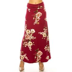 Product Description: Embrace effortless style with our Printed High Waisted A-Line Maxi Skirt, designed in a relaxed fit with a versatile foldable waistband. This maxi skirt features a flattering high waist and a graceful A-line silhouette, offering both comfort and elegance. The foldable waistband adds flexibility, allowing you to adjust the fit and style to your preference. With its eye-catching print and comfortable design, this skirt is perfect for everything from casual outings to more poli Elegant Drapes, Comfortable Design, Work Wear Women, Effortless Style, Maxi Skirt, Work Wear, High Waist, Womens Skirt, A Line