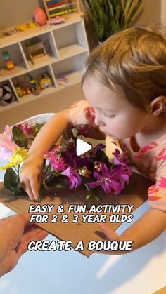 Lily b Coco - Silly Miss Lily on Instagram: "Easy & fun learning activity for your little ones! 💐 

Comment “TODDLER ACTIVITIES” and I’ll send you a DM with a link with all my favorite easy kids activities essentials! 

This activity is so easy to set up & helps promote fine motor skills, hand eye coordination and focus! Plus you can put it away in a bag or a basket for an easy morning activity! 

Use fake flowers for anytime, real flowers, or take this activity outside and collect the flowers and plants in your yard or nearby park! 

Save this for next time you need a fun activity! 

Whether your looking for fun way to keep your toddler entertained, learning through play, or to have yourself a little break; these activities and games are easy to set up, and you can place them into pouche Easy Kid Activities, Morning Activities, Hand Eye Coordination, Easy Morning, Learning Through Play, Easy Kids, Kids Activities, Fake Flowers, Real Flowers