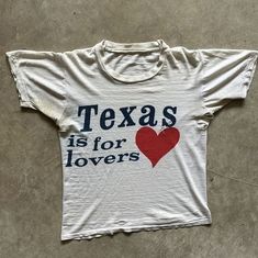 70s Texas Is For Lovers Tee Shirt Outfit  Shirt Outfit Idea Easy 30 day return policy Tee Shirt Outfit, Summer 24, For Lovers, Fashion Killa, Fast Fashion, Outfit Idea, Long Sleeve Sweatshirts, Fit Inspo, Shirt Outfit