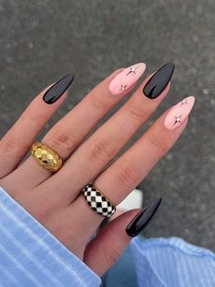 Rocker Nails, Bombshell Makeup, Broken Nails, Her Nails, Makijaż Smokey Eye, Pink Nail, Nails Long, Girls Nails