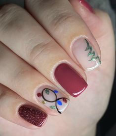 Design Dip Nails, Christmas Dip Powder Nails Ideas, Christmas Nail Art Ideas, Holiday Nail Designs, Christmas Gel Nails, Nails Christmas, Christmas Nails Acrylic, Dip Powder Nails, Dipped Nails