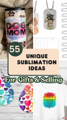 the top five unique sublimation ideas for gifts and selling