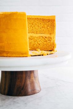 a piece of cake sitting on top of a white plate