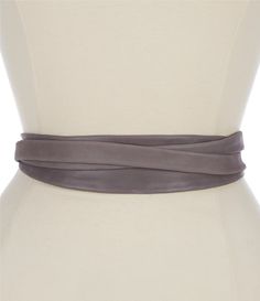 From ADA&#x2C; this wrap belt features: Handmade genuine Argentinean leatherCan be tied and knotted an endless amount of waysOne size fits most Can be worn higher on waist or lower on the hips Approx. 2" x 99" Imported. Ada Wrap Belt, Modern Leather Belt For Semi-formal Occasions, Luxury Hand-tooled Belts For Formal Occasions, Luxury Adjustable Artisan Belt, Adjustable Hand-tooled Leather Belt, Leather Wrap Belt, Wrap Belt, Casual Belt, Dillard's